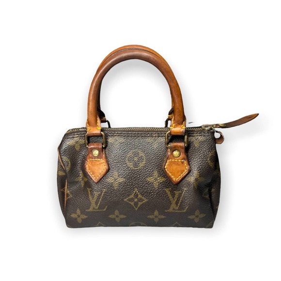 Louis Vuitton Handbags - Louis Vuitton Vintage Nano Mini Monogram Speedy 100% Authentic